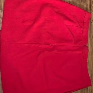 Halogen asymmetrical red size 14 skirt